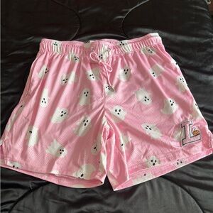 LumberLegs Pink Ghost Mesh Shorts XL
Halloween Print Brand Going Out of Business
